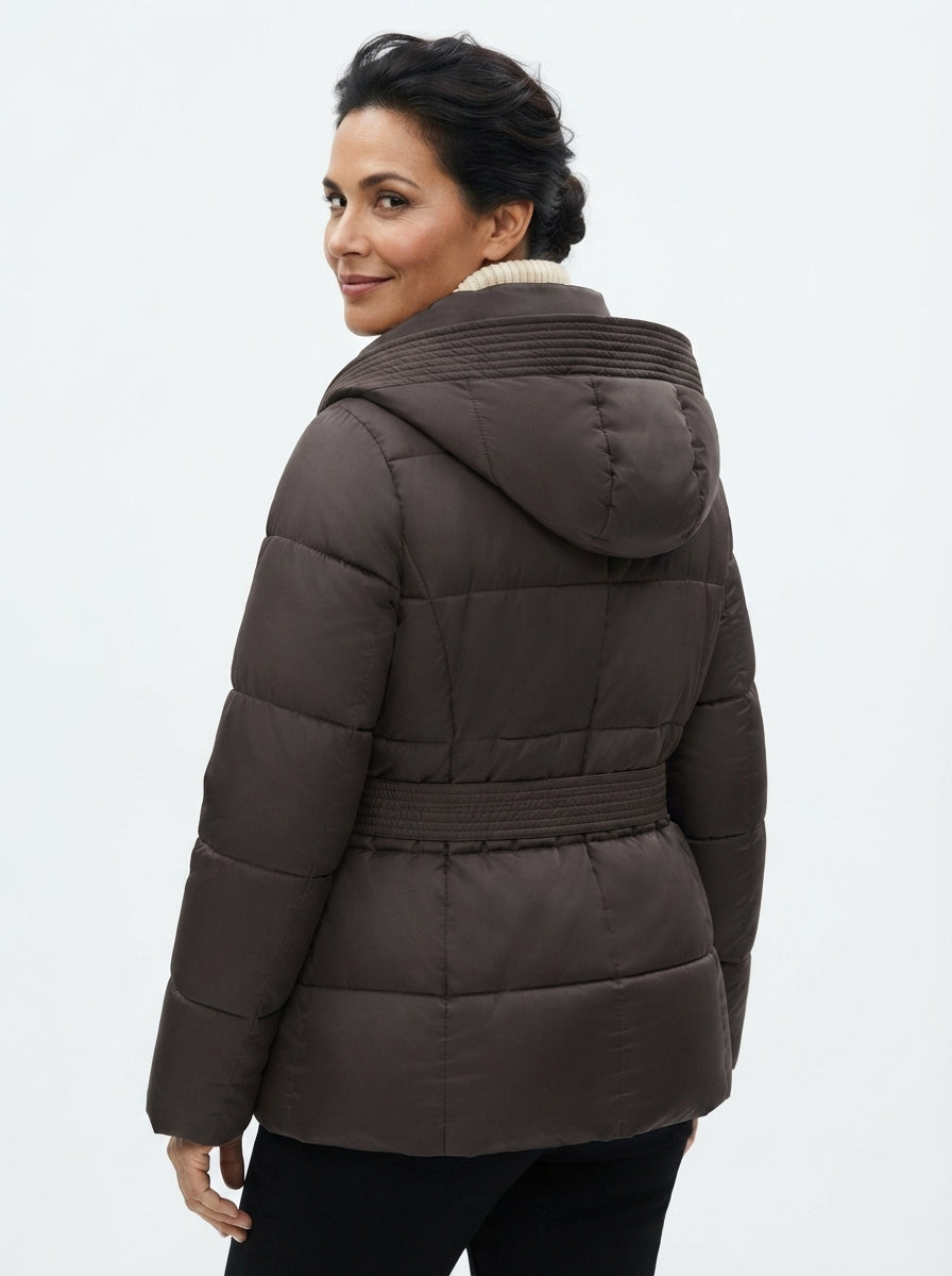 Elodie | Belted Puffer Jacket