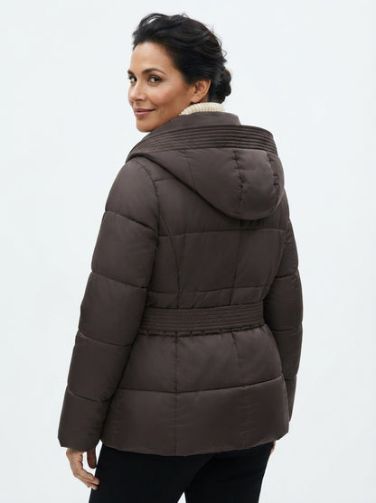 Elodie | Belted Puffer Jacket