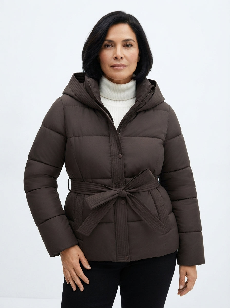 Elodie | Belted Puffer Jacket