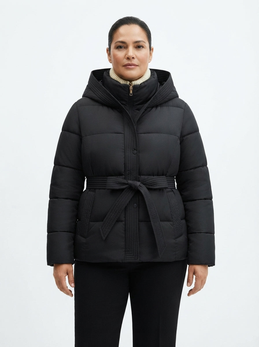 Elodie | Belted Puffer Jacket