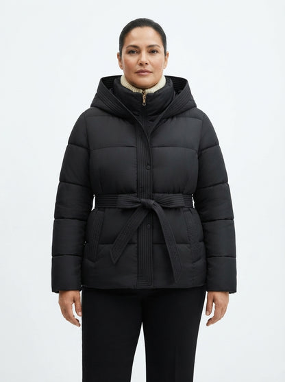 Elodie | Belted Puffer Jacket