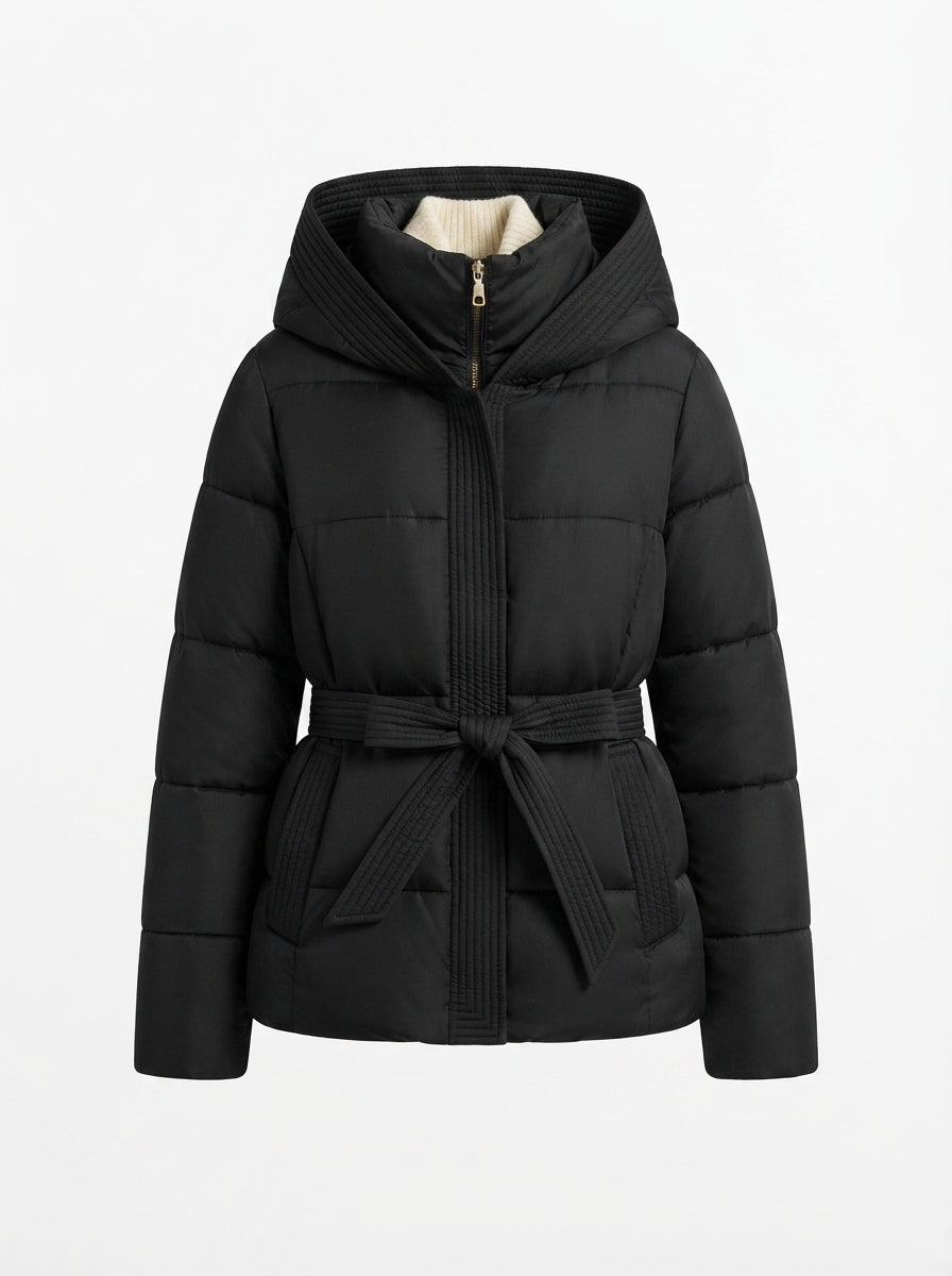 Elodie | Belted Puffer Jacket