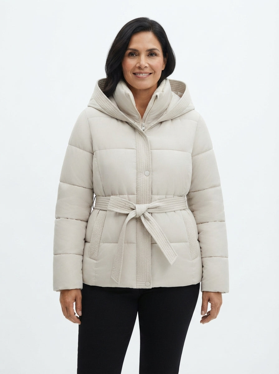 Elodie | Belted Puffer Jacket