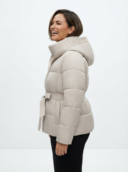 Elodie | Belted Puffer Jacket