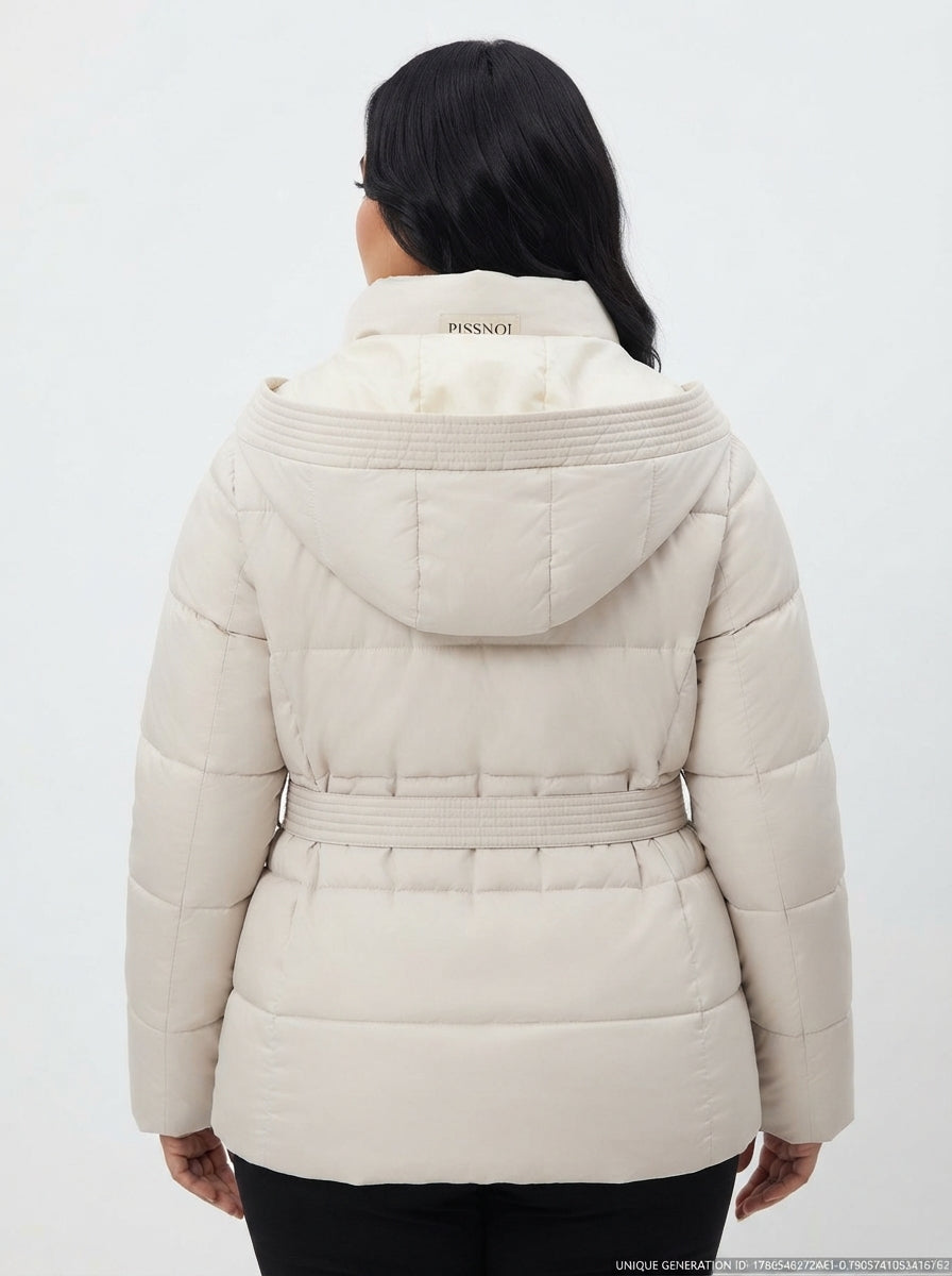 Elodie | Belted Puffer Jacket