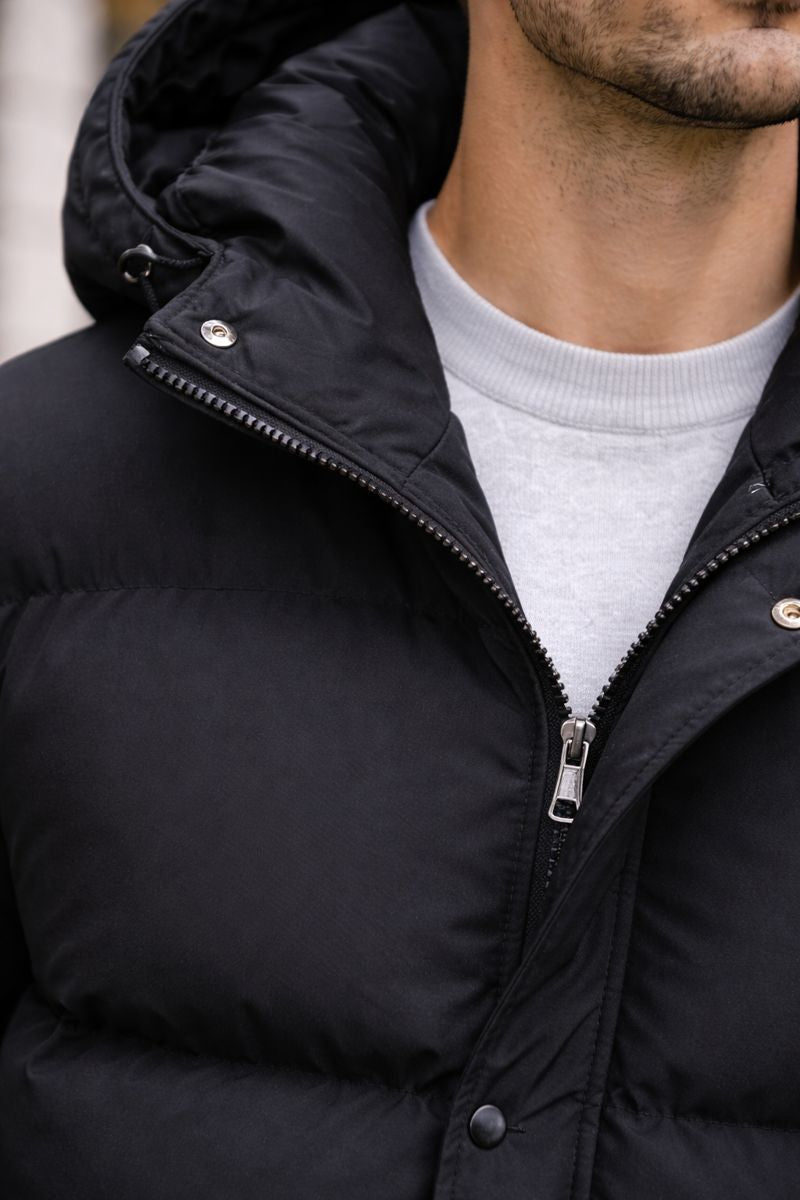 Logan - Abrigo acolchado con capucha