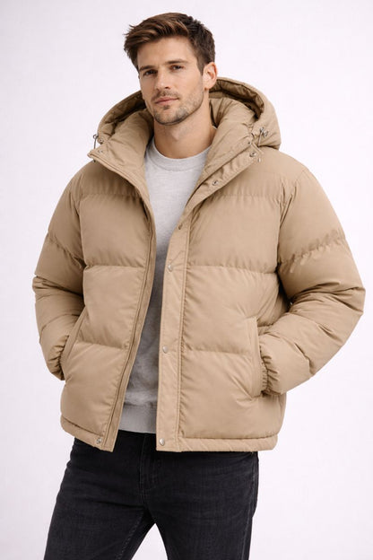 Logan - Abrigo acolchado con capucha