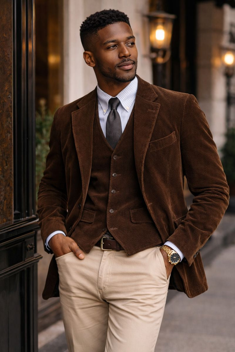 Tommy – Blazer elegante con chaleco