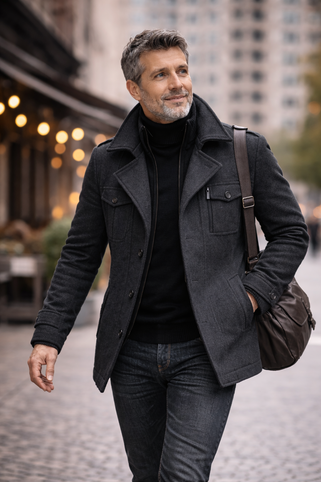 Victor – Abrigo de lana para hombre