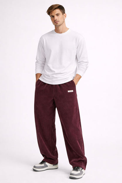 Leo – Pantalón de pana ancho para hombre