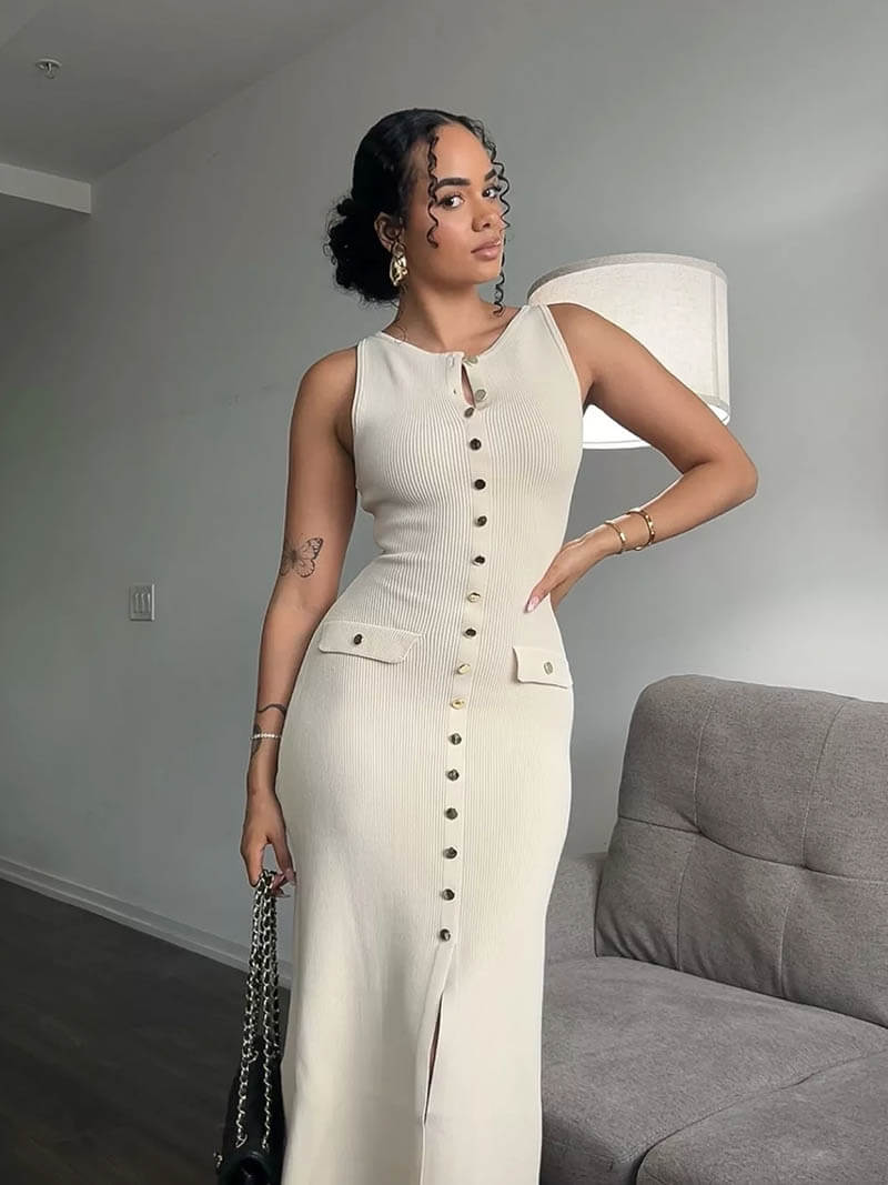 Vestido largo estilo Georgia