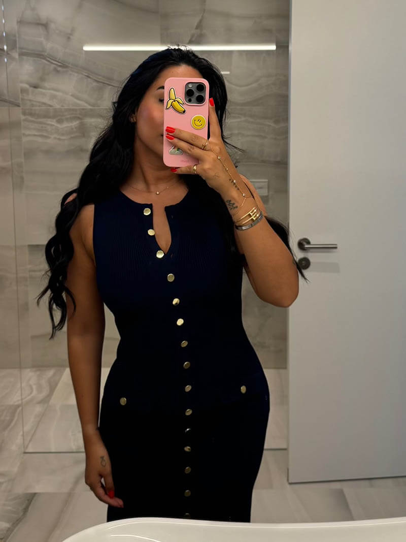 Vestido largo estilo Georgia