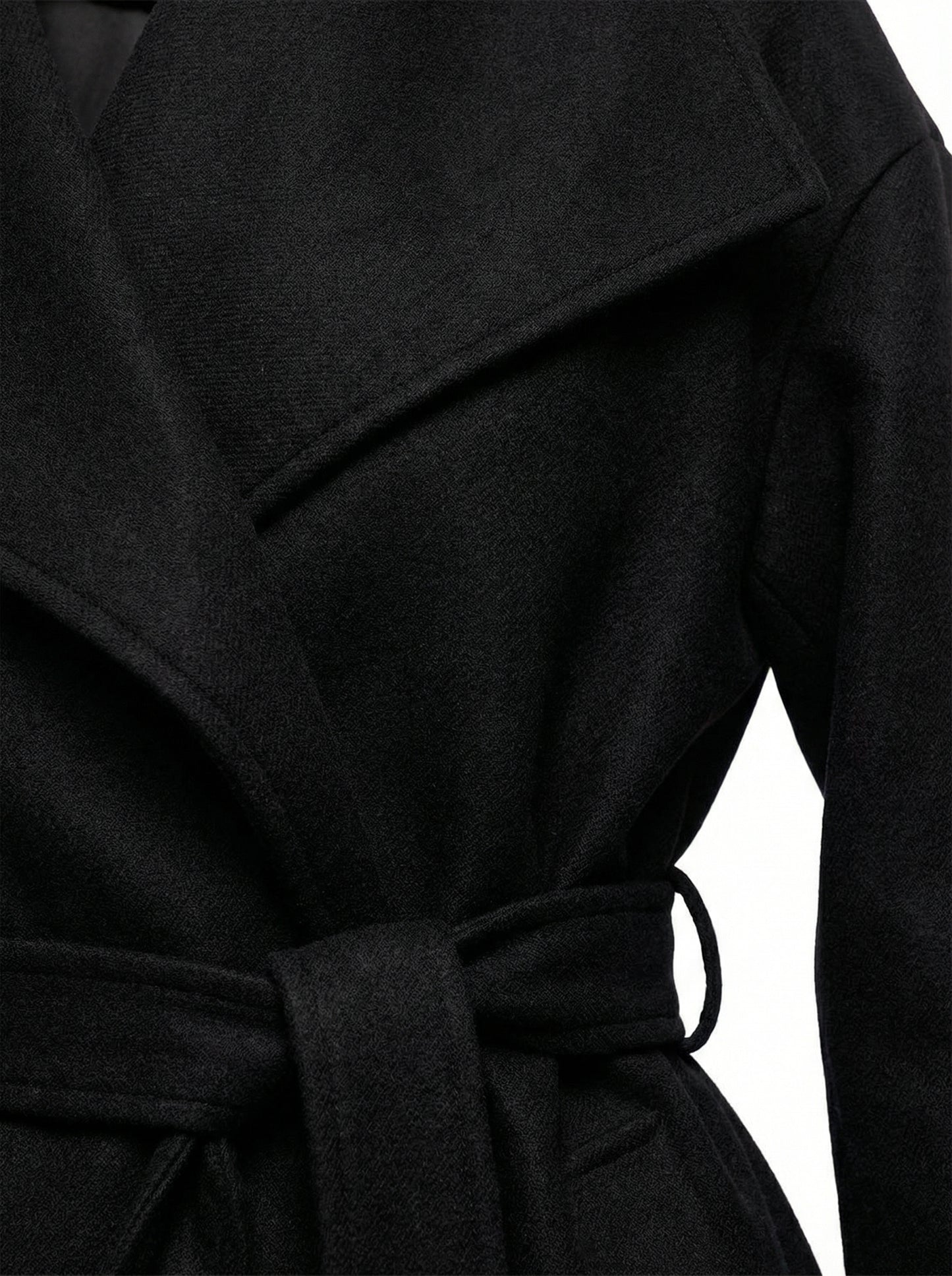 Alessia | Chaqueta de Lana con Cinturón