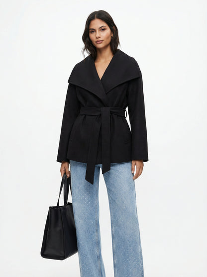 Alessia | Chaqueta de Lana con Cinturón