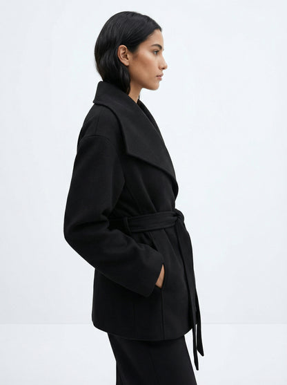 Alessia | Chaqueta de Lana con Cinturón
