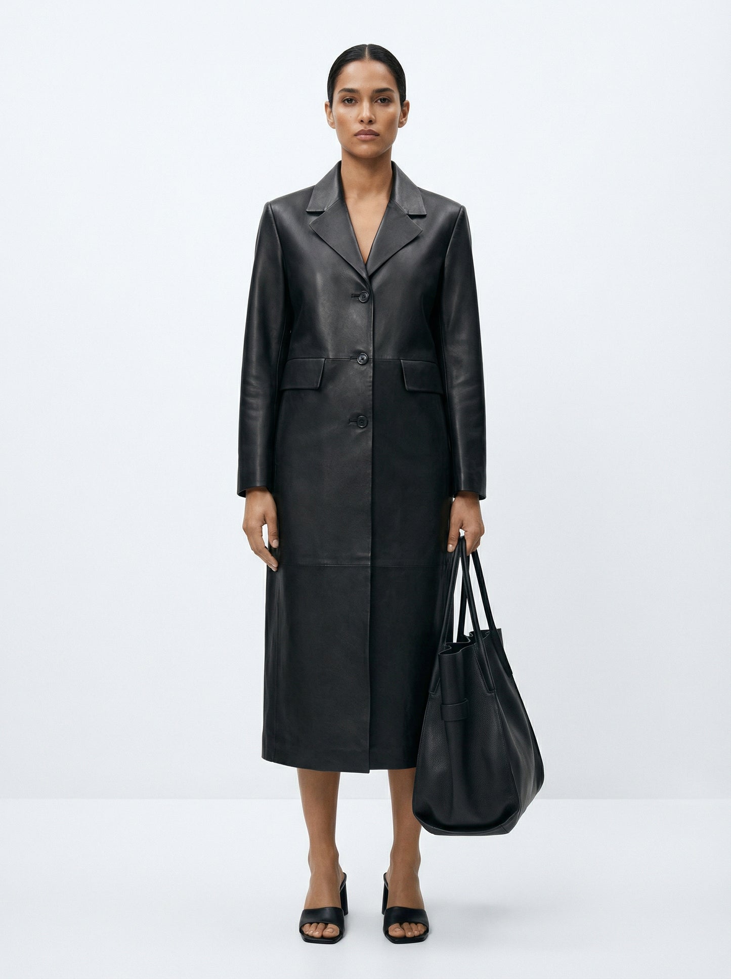 Letizia | Abrigo de piel largo