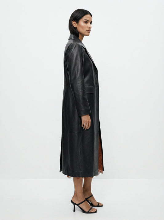 Letizia | Abrigo de piel largo