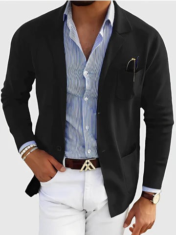 André – Americana de hombre estilo casual elegante