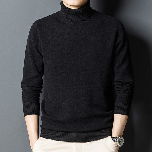 Leo – Jersey de cuello vuelto para hombre