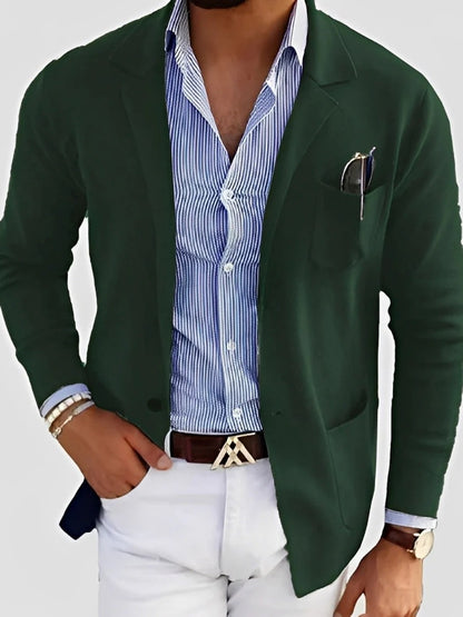 André – Americana de hombre estilo casual elegante