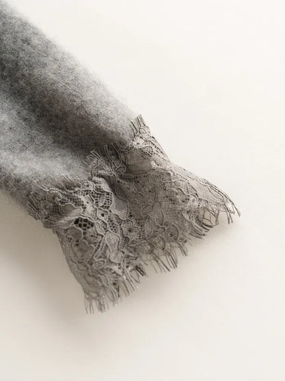 Chaqueta Léa – Cárdigan con encaje