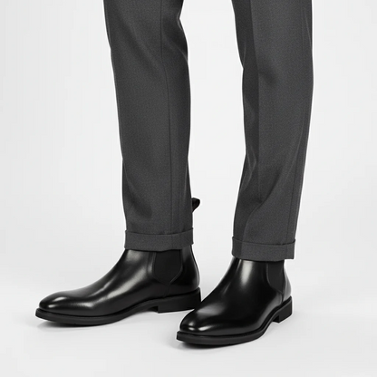 Chelsea Luxe - Bota piel hombre