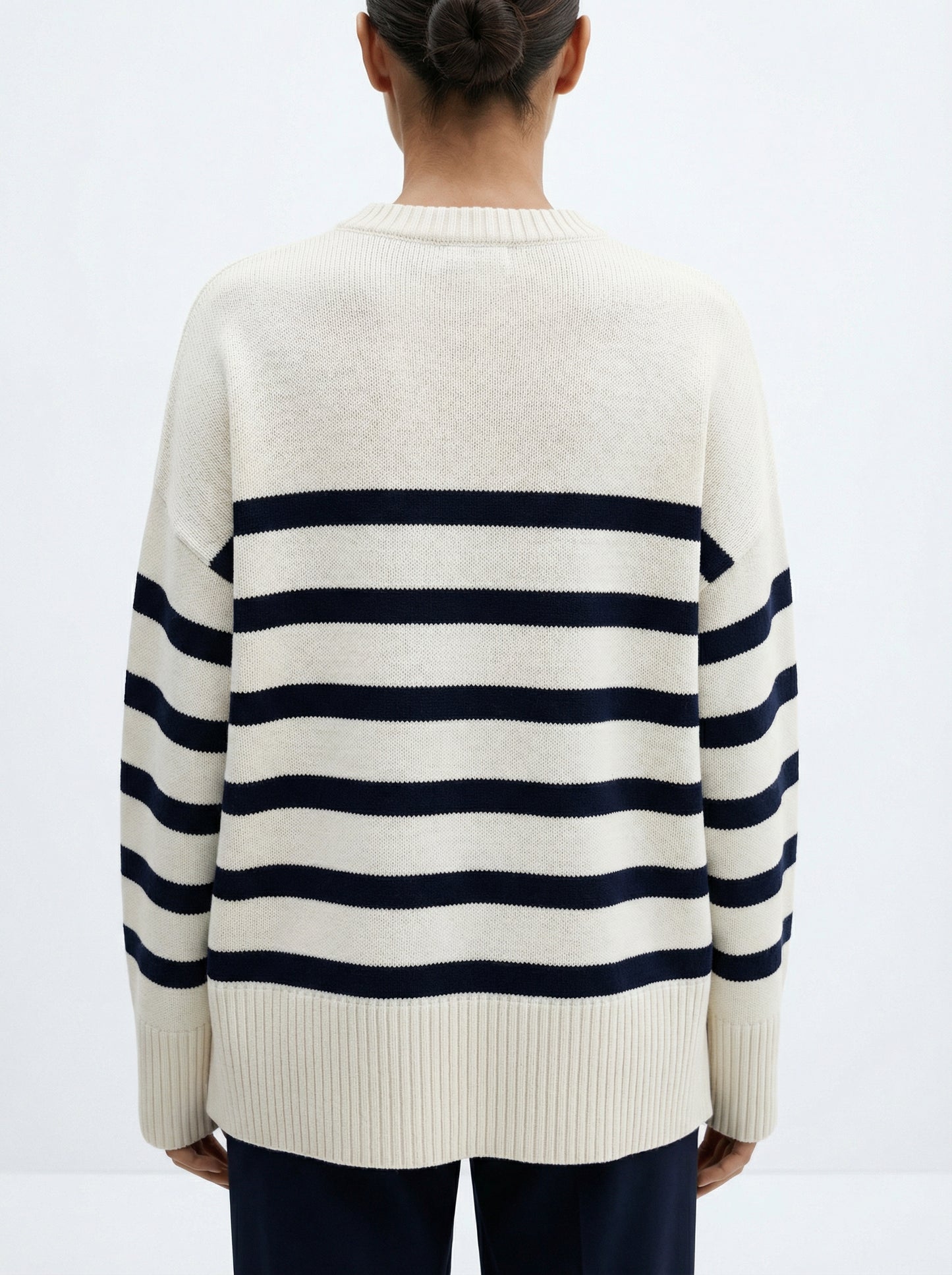 Alessandra | Jersey de Punto a Rayas