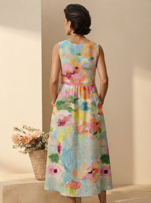 Ainara | Vestido Lino