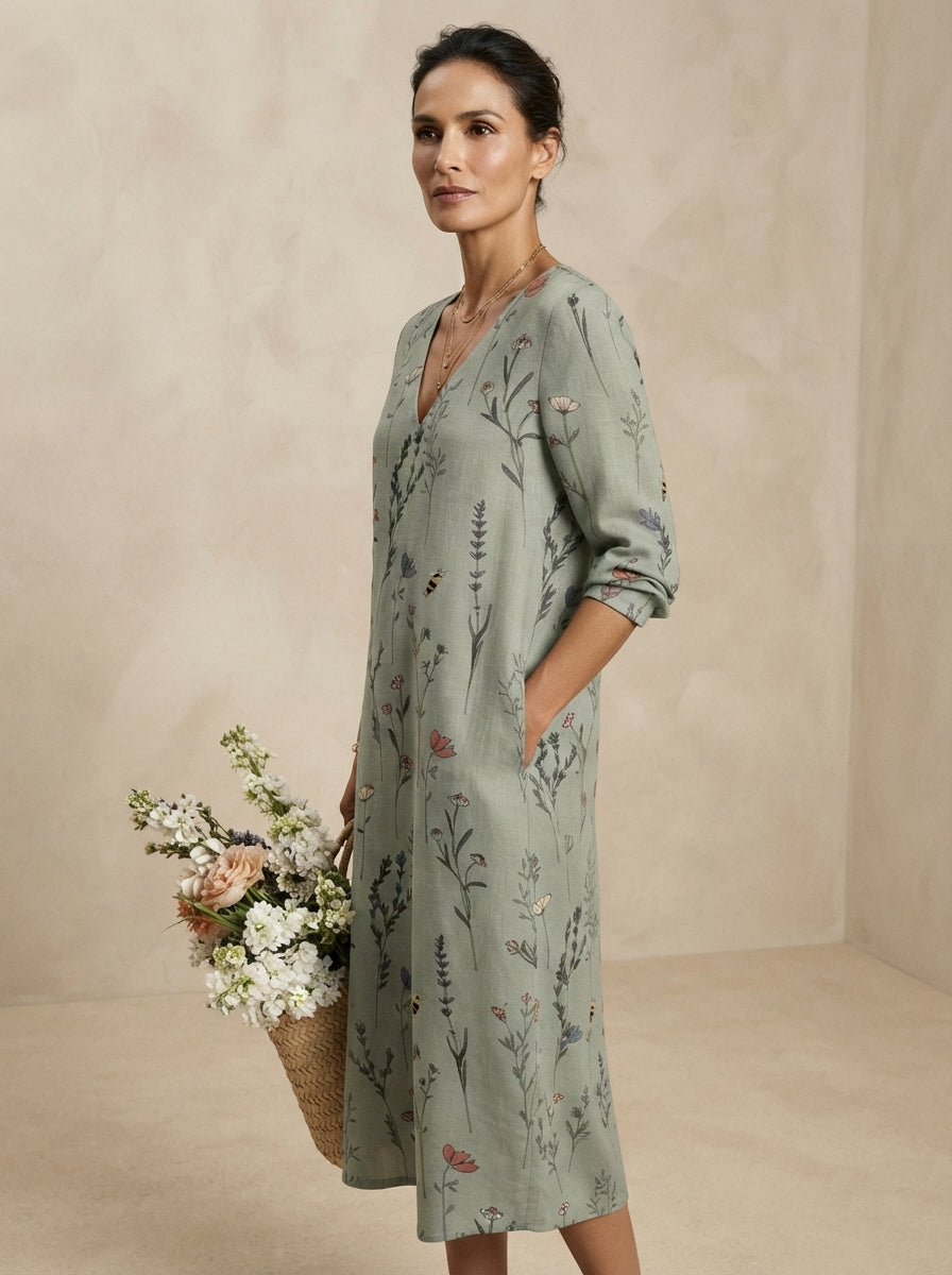 Rebeca | Vestido Lino