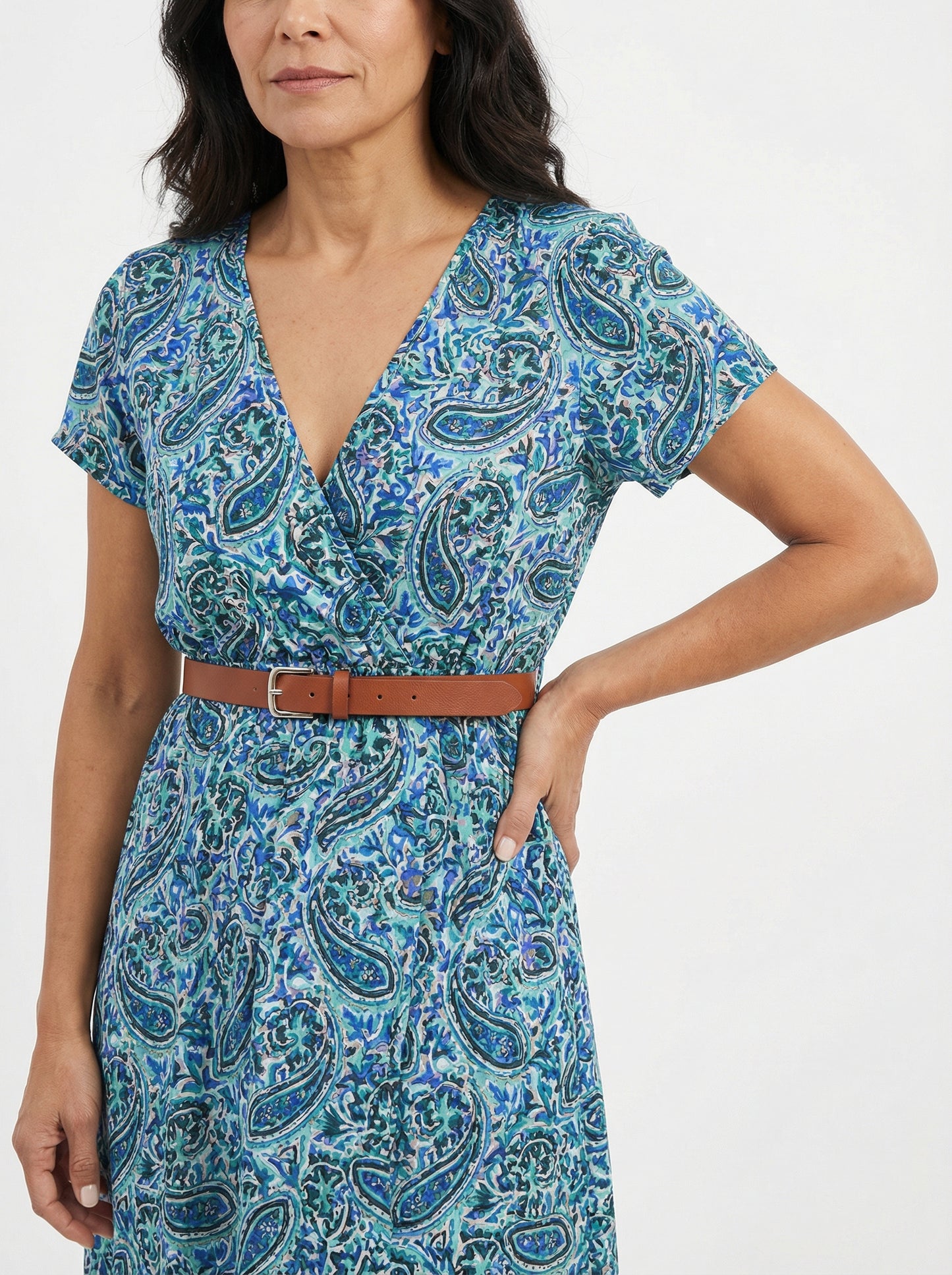 Allegra | Vestido Maxi Paisley