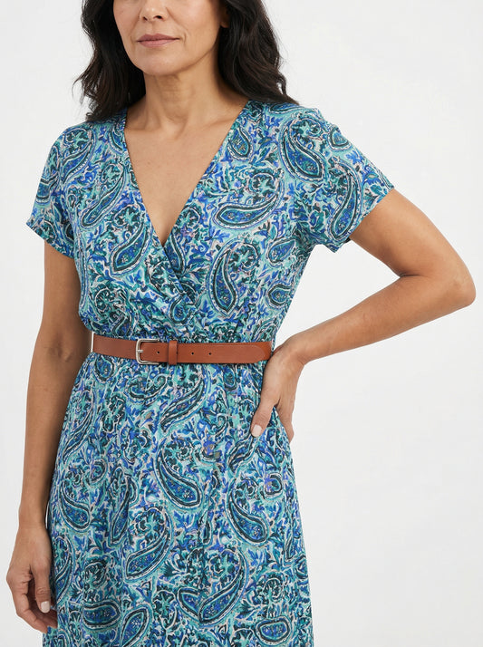 Allegra | Vestido Maxi Paisley