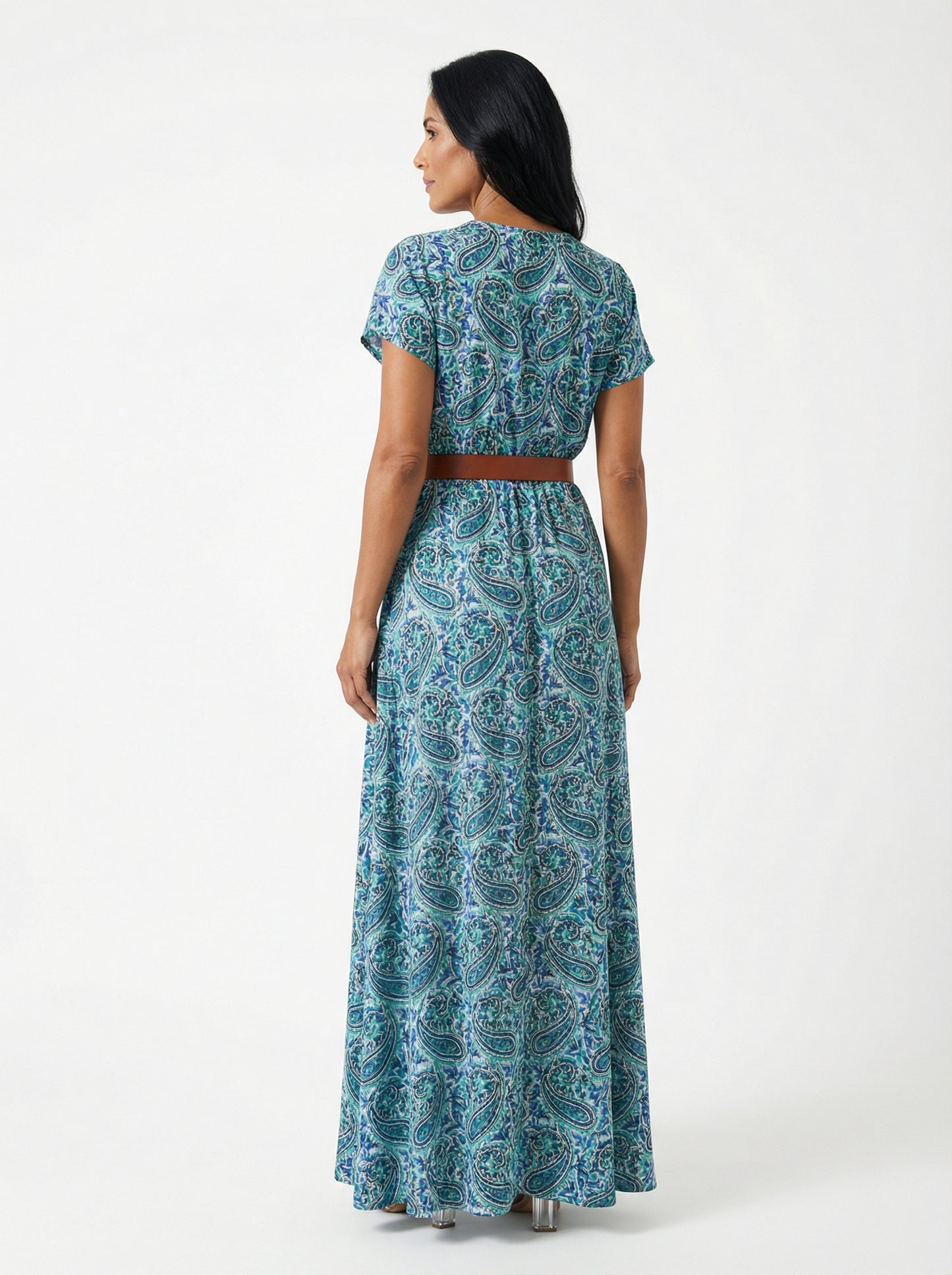 Allegra | Vestido Maxi Paisley